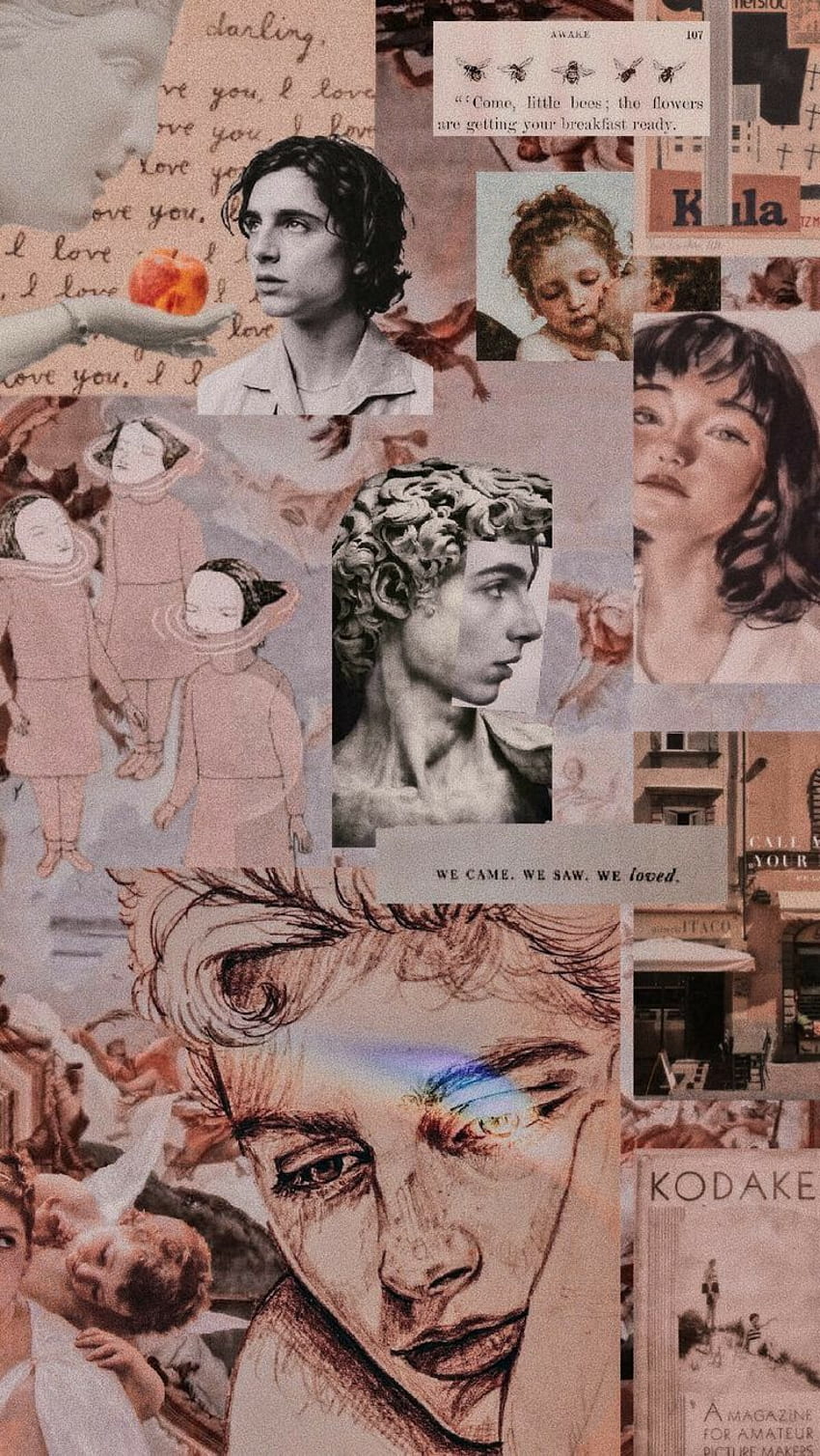 Akhmetova Anel en Обои. iPhone vintage, vintage, retro, collage de historia fondo de pantalla del teléfono