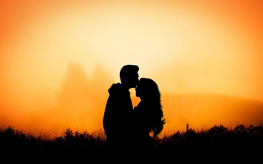 Couple, hug, kiss, love, outdoor, sunset , , ultra 16:10 , , background,  2974, Love Hug HD wallpaper | Pxfuel
