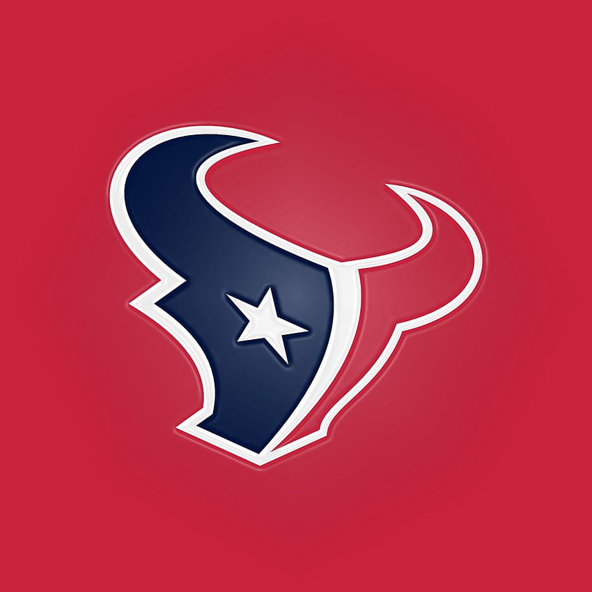 Houston Texans red iPad 1024Emboss, Houston Texans Logo HD phone wallpaper