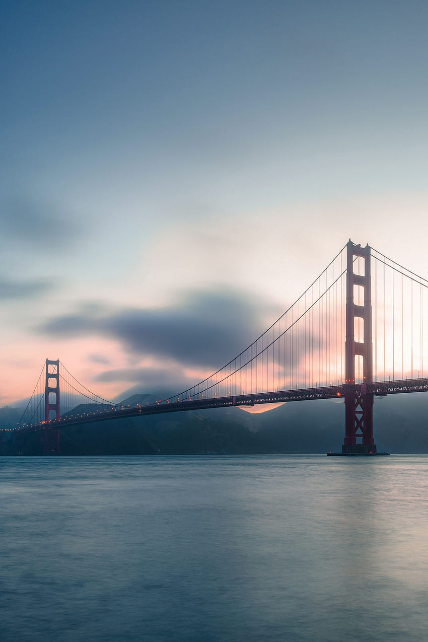 Ciudades, Estados Unidos, Puente, Estados Unidos, San Francisco, Golden Gate fondo de pantalla del teléfono