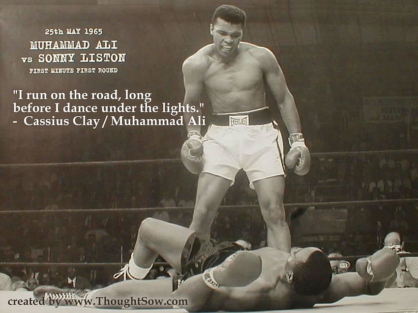 Motivational Quotes From Muhammad Ali Training. QuotesGram HD wallpaper