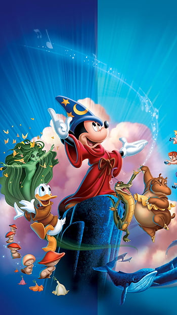 Aggregate more than 63 sorcerer mickey wallpaper best  incdgdbentre
