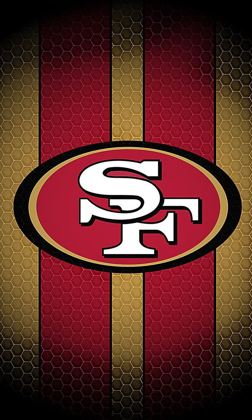 49ers за iPhone 5. Лого на San francisco 49ers, 49ers, футбол на San francisco 49ers, SF 49ers HD тапет за телефон