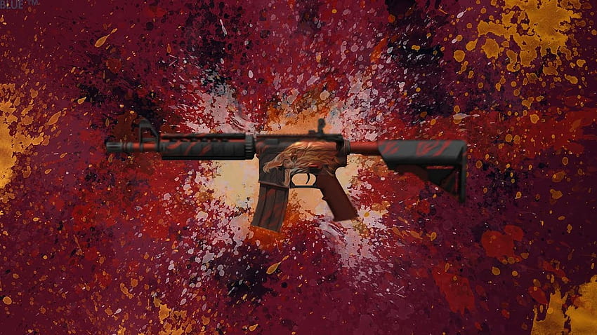 CS:GO M4A4 HOWL Skin UHD 4K Wallpaper 