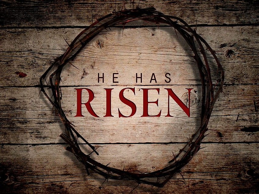 Relacje przymierza: Wesołych Świąt Wielkanocnych. On zmartwychwstał, Chrystus zmartwychwstał Tapeta HD