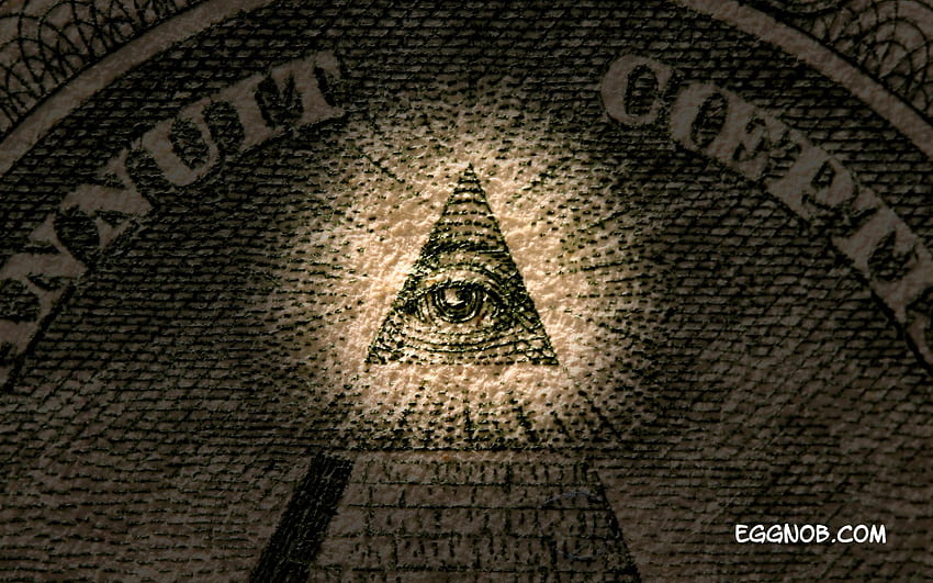 Close Up, Uang, Antikristus, Masonik, Uang Dolar, Piramida, Mata Illuminati Wallpaper HD