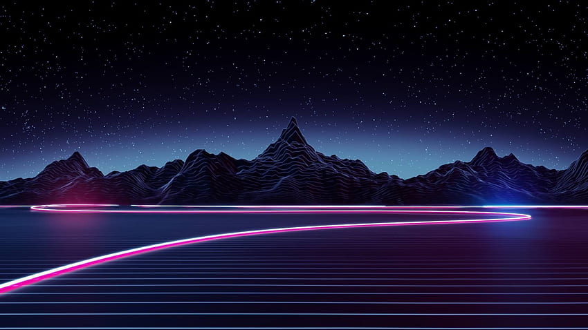 Synthwave, 80s Synthwave Anime HD Wallpaper | Pxfuel