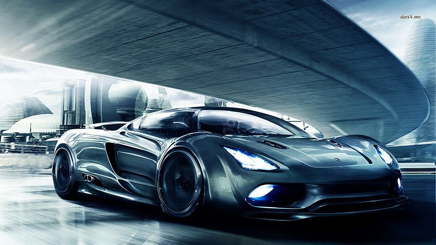 Спортни автомобили - Бъдещите коли Koenigsegg -, Готини коли на бъдещето HD тапет