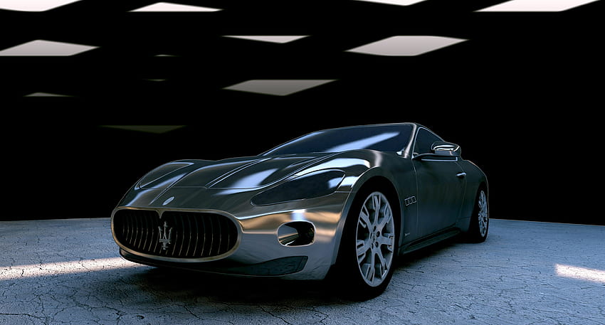 Maserati, Voitures, Vue Latérale, Maserati Gt Fond d'écran HD