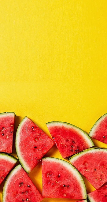 Wallpaper Watermelon, fruit, white background 3840x2160 UHD 4K Picture,  Image