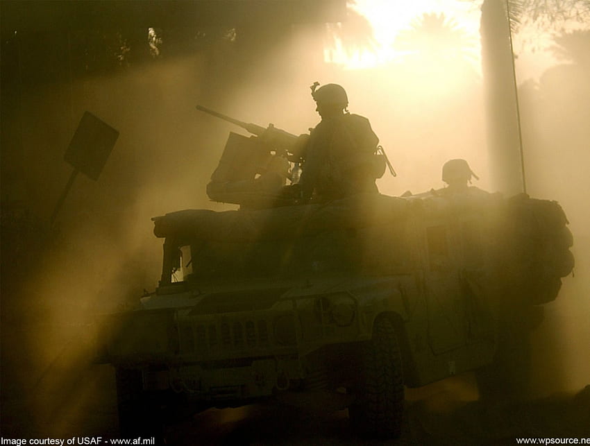 Kriegsschatten, Militär, Autos HD-Hintergrundbild
