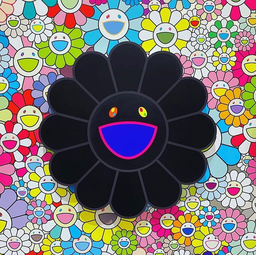 久 Instagram'da Kumi Contemporary: “Tam Murakami'yi düşündüğünüzde, Murakami Çiçeği HD duvar kağıdı