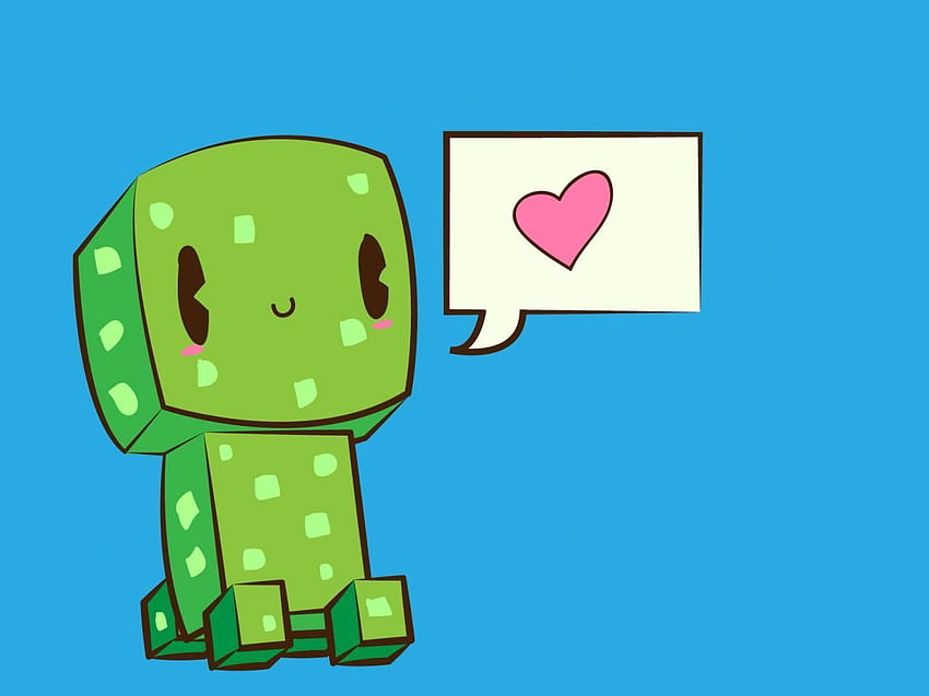 Minecraft creeper. know your meme, About a creeper is a hostile mob, Cute Minecraft Mobs HD wallpaper