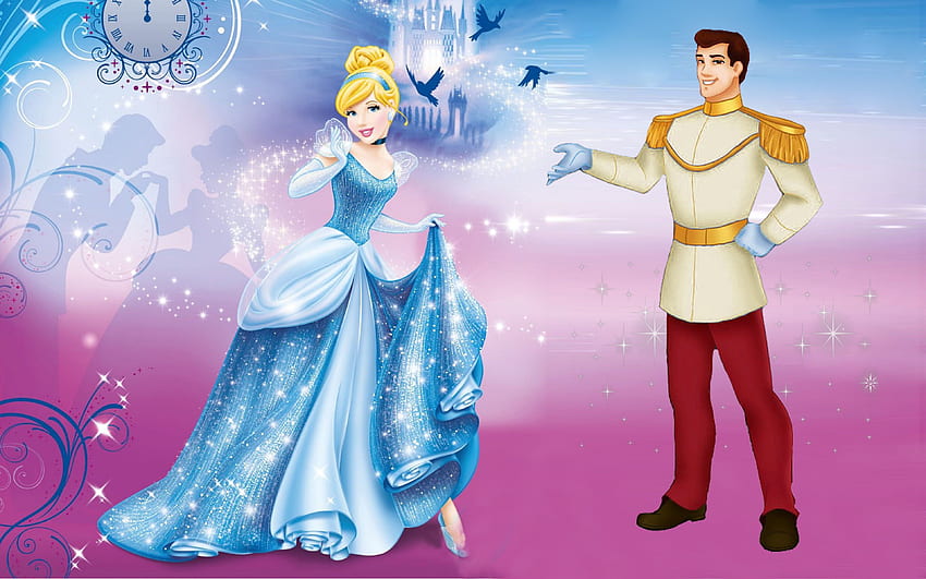 Disney Princess Cinderella And Prince Charming Background For Mobile Ph. シンデレラと王子様, ディズニープリンセス シンデレラ, シンデレラ, シンデレラ 高画質の壁紙