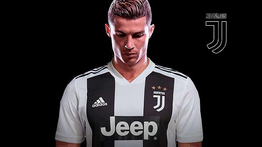 Download Cristiano Ronaldo Juventus Jeep-Adidas Jersey Wallpaper