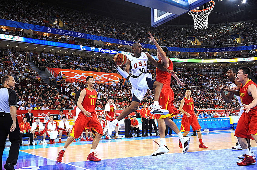 Lakers News: Tayshaun Prince erinnert sich an jeden Spieler, der Kobe Bryant bei den Olympischen Spielen 2008 beschützen wollte, Kobe Bryant Olympics HD-Hintergrundbild
