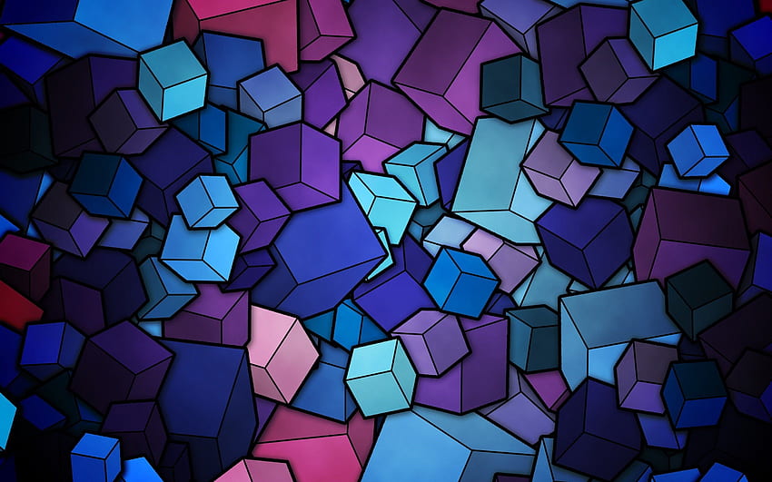Abstract Cube Phone Full Light Blue Cubes [] for your , Mobile & Tablet. Explore Smartphone. Smartphone , Smartphone, Smartphone, 3072x1920 HD wallpaper