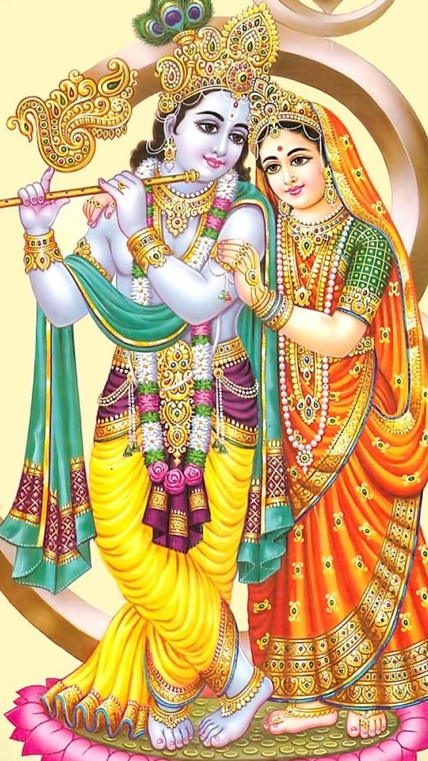 Krishna , Radha Krishna, God Krishna, god, krishna HD phone wallpaper