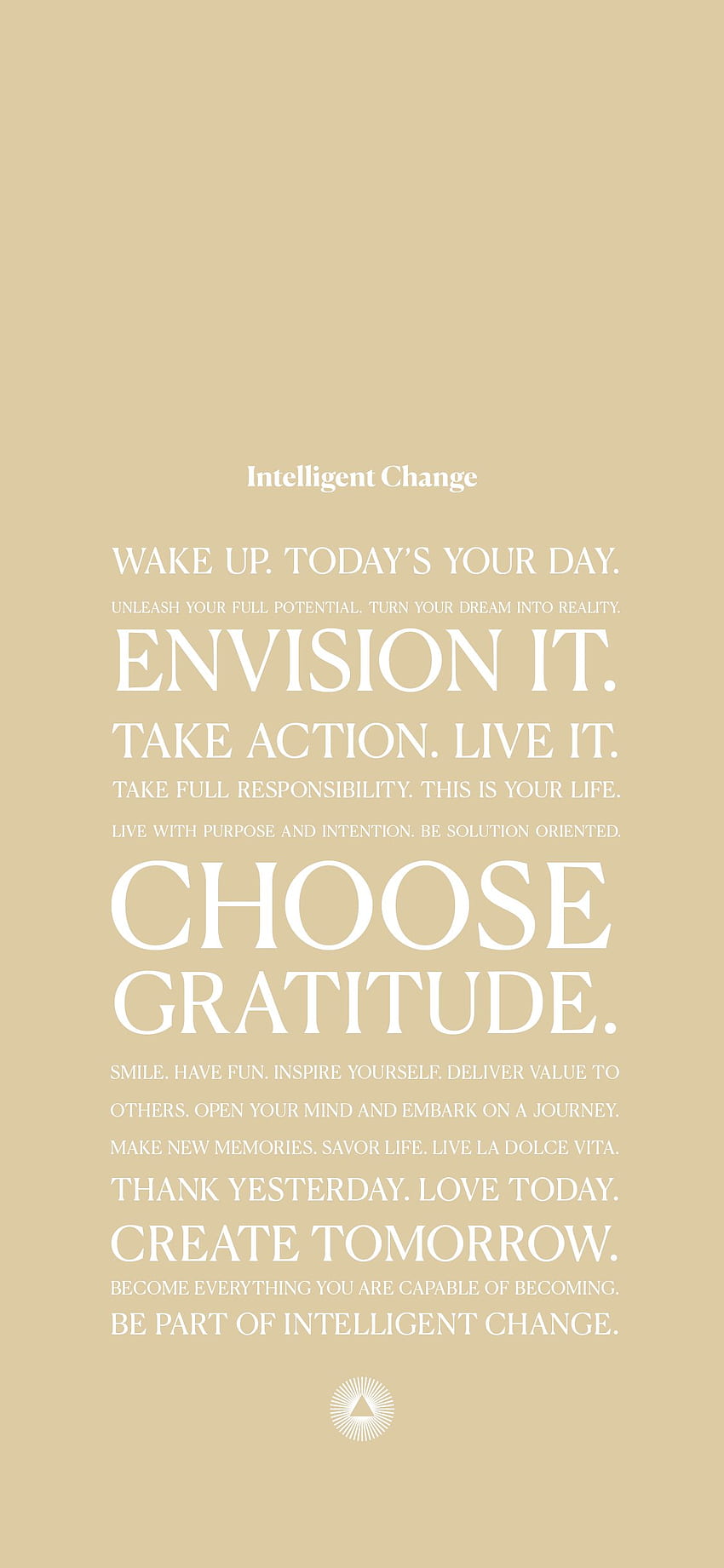 Choose Gratitude Phone – Intelligent Change, Productive HD phone wallpaper