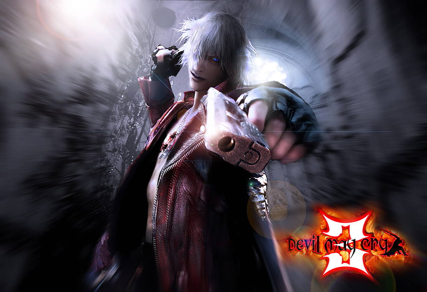Wallpaper Gun, Dante, Devil May Cry for mobile and desktop, section игры,  resolution 1920x1080 - download