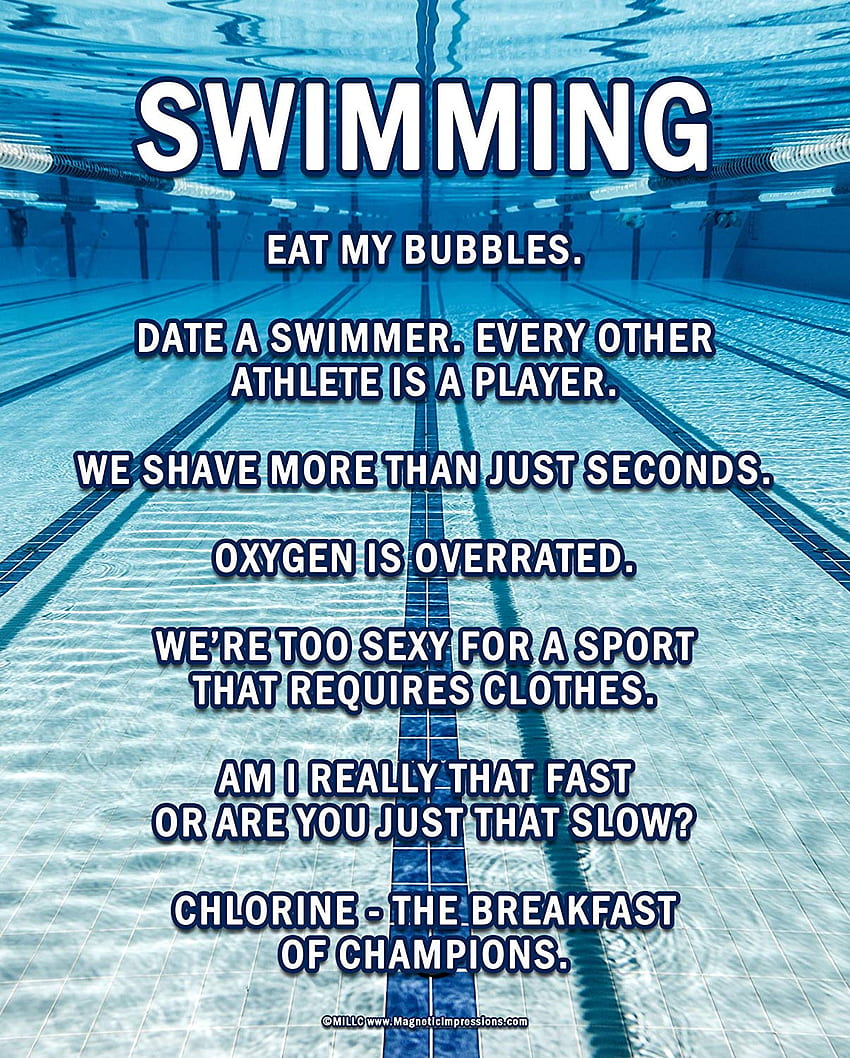 Unframed Swimming Lanes 8 x 10 Sport Poster Print, Swimming Quotes HD phone wallpaper