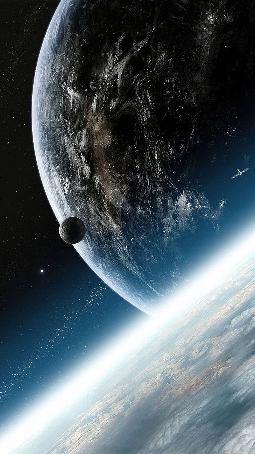 Ultra for Mobile earth from space mobile phone HD phone wallpaper