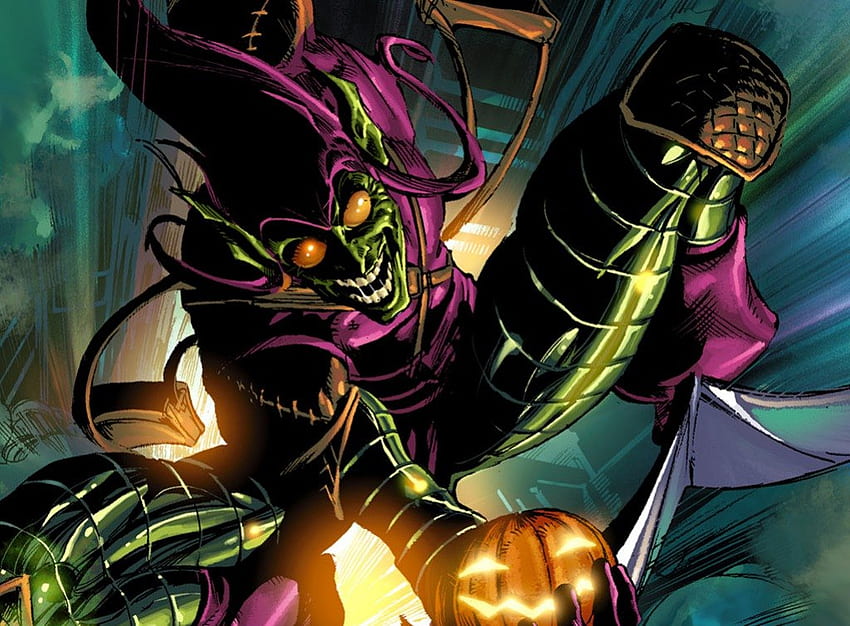 Green Goblin, Villains, Superheroes, Comics, Marvel HD wallpaper