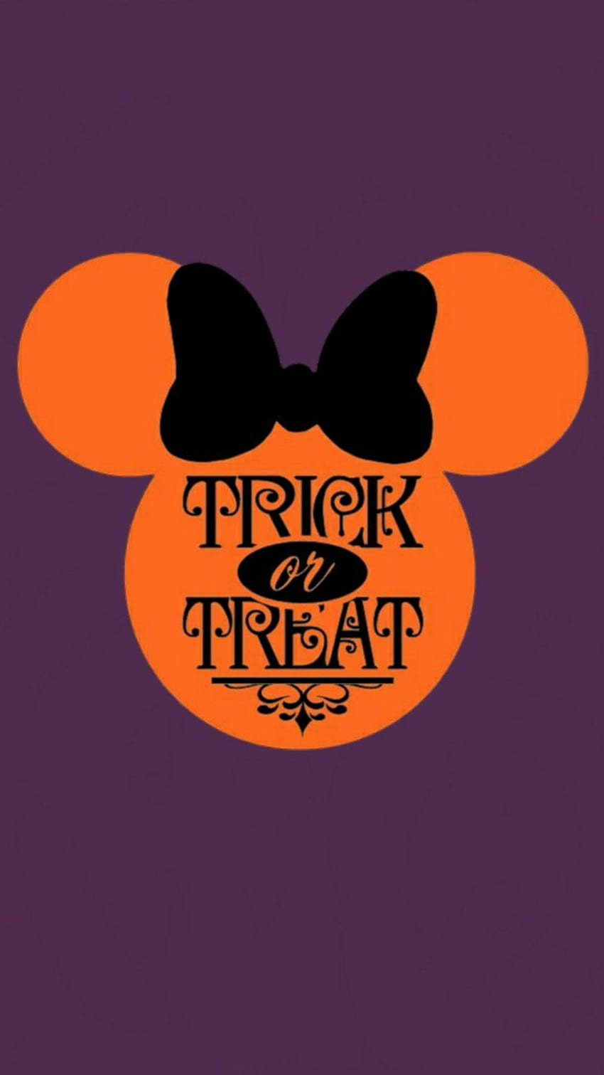 Halloween Minnie Mouse , Purple Minnie Mouse HD phone wallpaper
