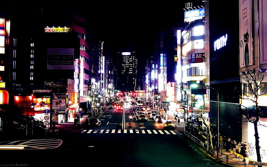 817 Tokyo Street Wallpaper Hd - MyWeb