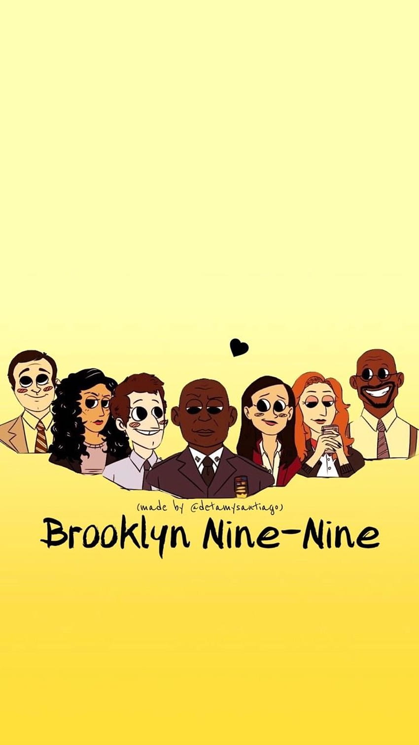 Download Simple Yellow Gray Brooklyn Nine Nine Wallpaper  Wallpaperscom