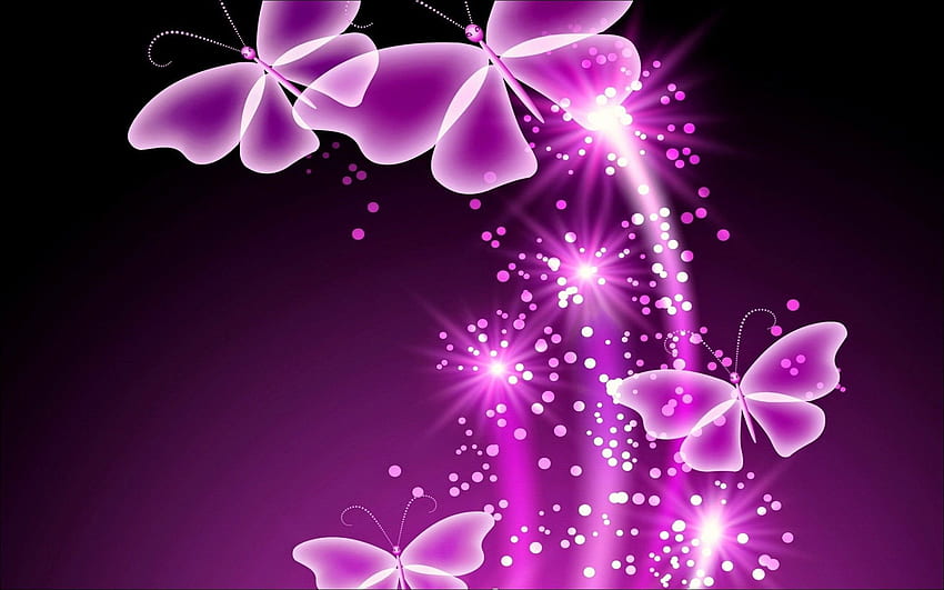 Pink and Purple butterfly Background Designs Luxury Purple butterfly HD ...