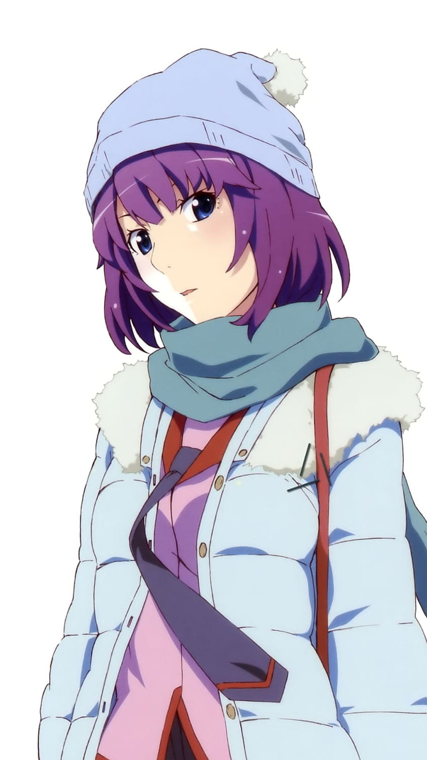 Monogatari Series android, iPhone and 1080 smartphone, Senjougahara HD phone wallpaper