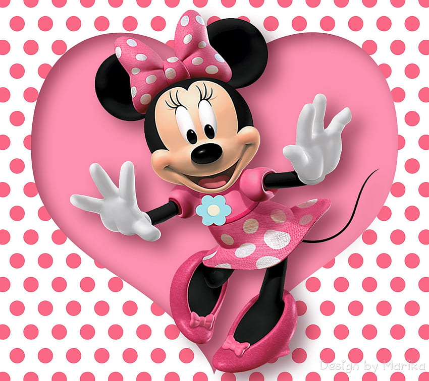 Px Minnie Mouse Pink Background HD Wallpaper Pxfuel