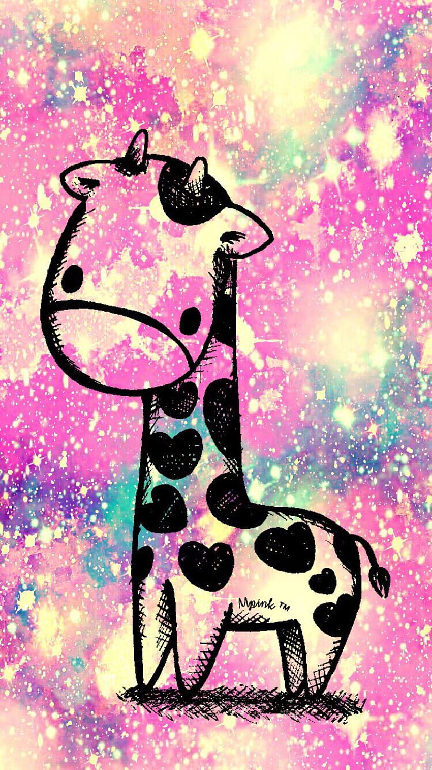 Cute Kawaii Giraffe IPhone Android . My, Girly Giraffe HD phone wallpaper