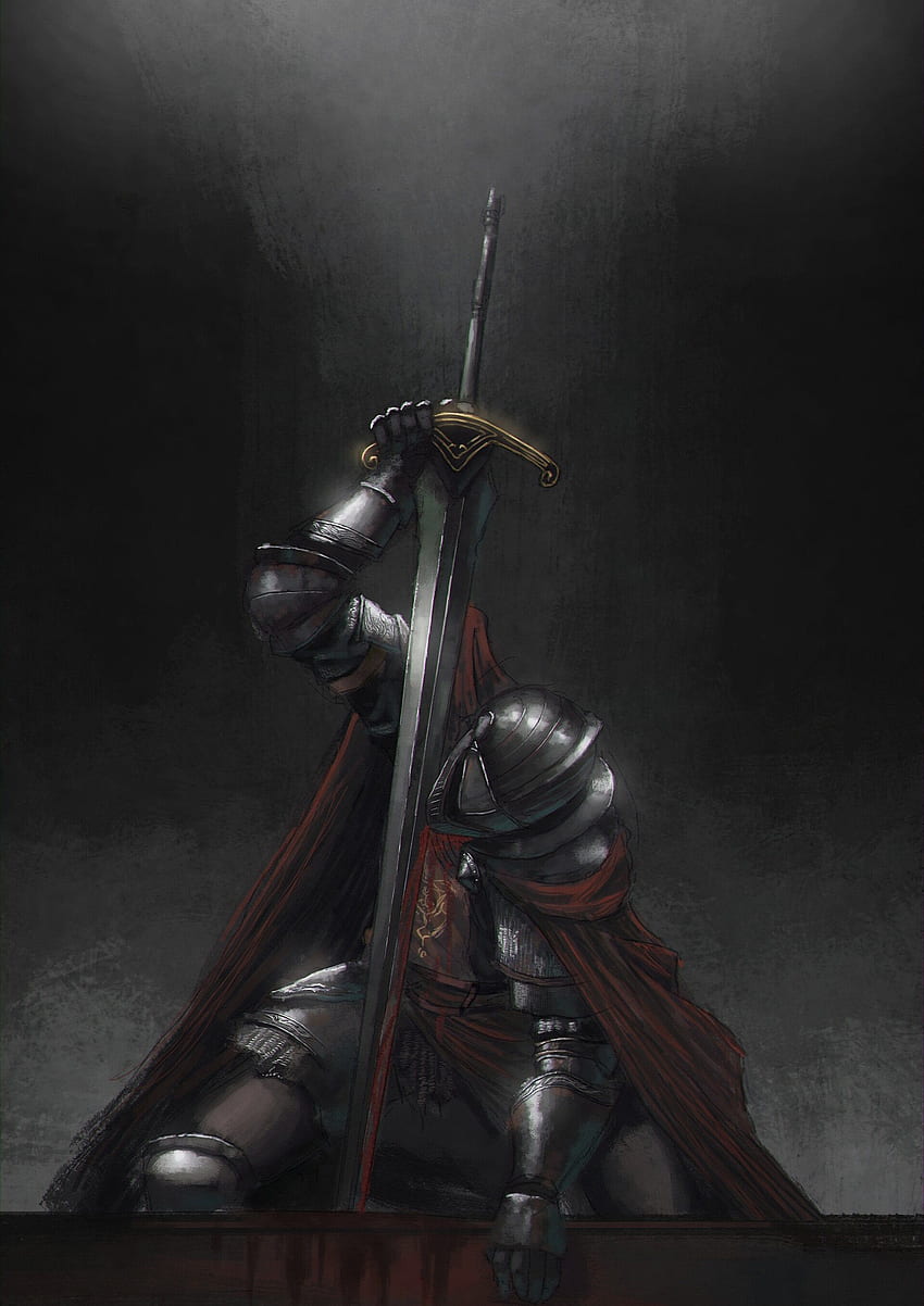 GELAP JIWA III: Knight of Lothric oleh Monsieur Ryu : ImaginaryDarkSouls wallpaper ponsel HD