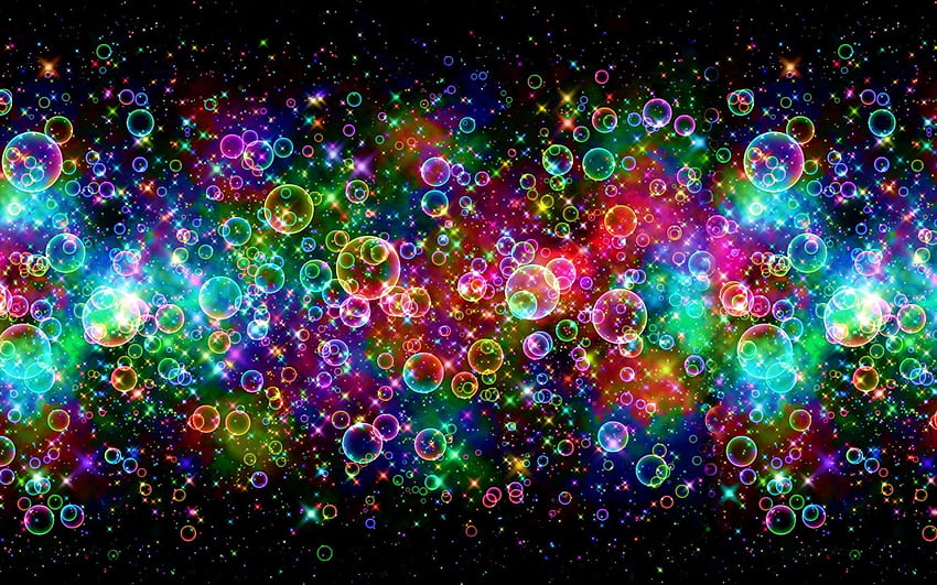 Abstrakt, Blasen, Hell, Mehrfarbig, Bunt HD-Hintergrundbild