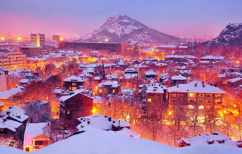Winter Bulgaria HD wallpaper
