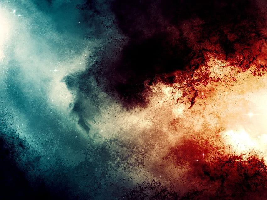 Android, Heaven vs Hell HD wallpaper
