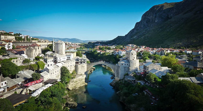 Mostar Bridge Bosnia HD wallpaper