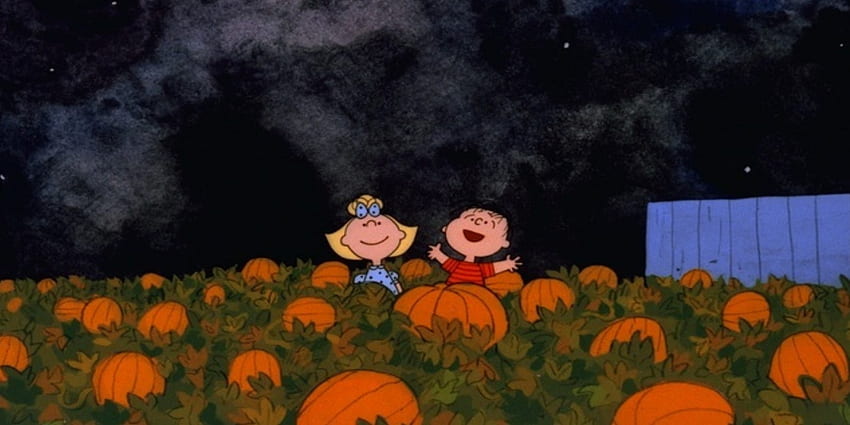 สถานที่ที่จะสตรีม Charlie Brown Great Pumpkin พิเศษ Peanuts Halloween iPhone วอลล์เปเปอร์ HD