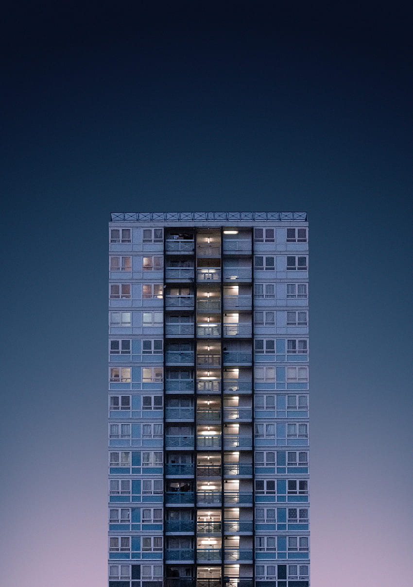 Sky, Building, Minimalism HD phone wallpaper | Pxfuel