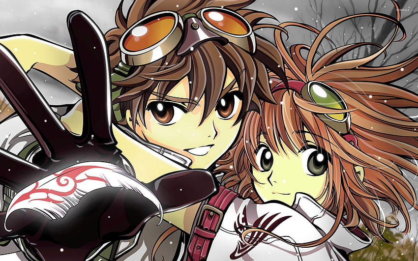 Syaoran y Sakura Tsubasa Reservoir Chronicle Anime, Tsubasa Chronicles fondo de pantalla
