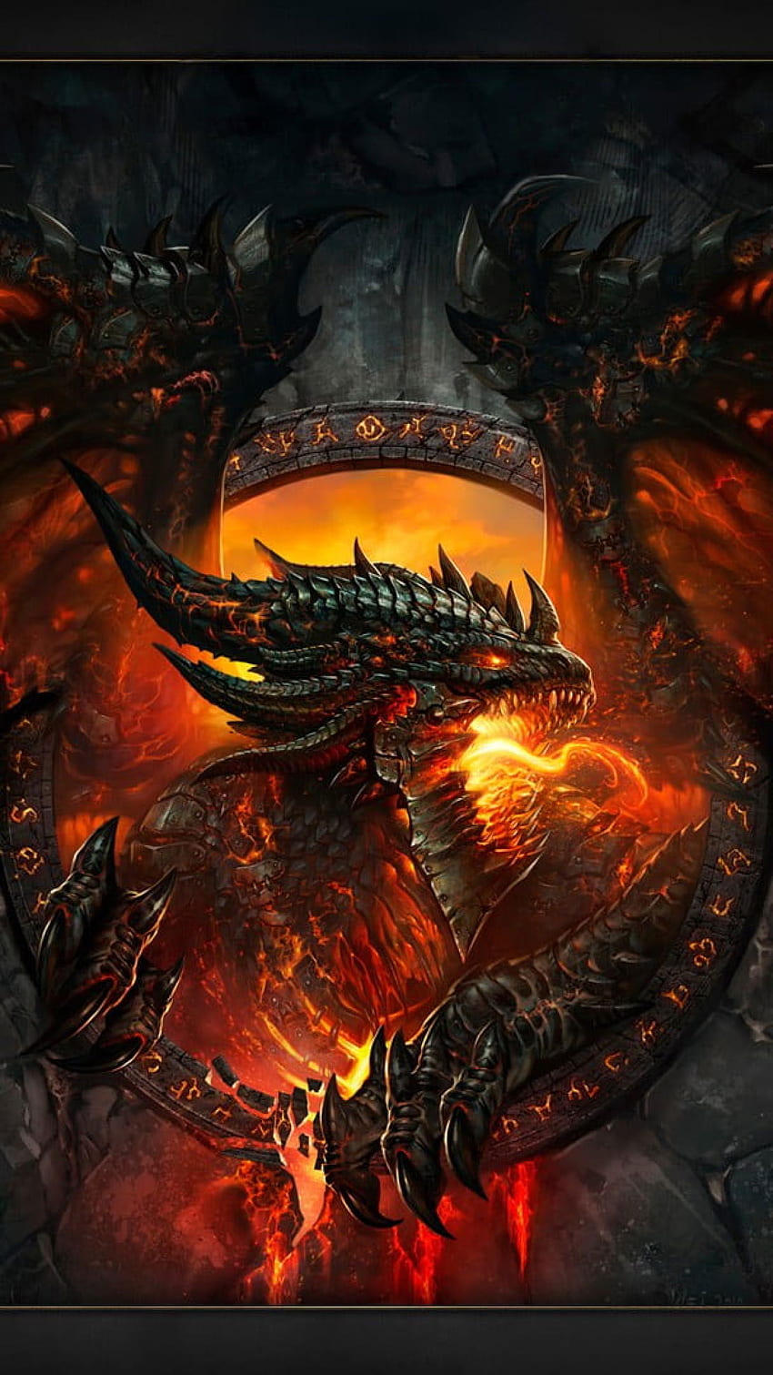 Fire Dragon , World Of Warcraft • For You, Anime Fire Dragon HD phone  wallpaper | Pxfuel