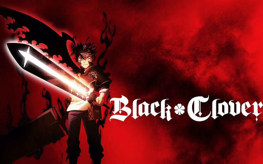 Asta, Black Clover, Anime, Espada, Demonio fondo de pantalla