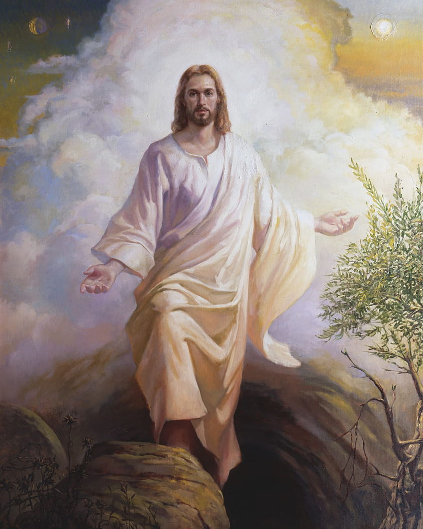 The Resurrected Christ, LDS Easter HD phone wallpaper