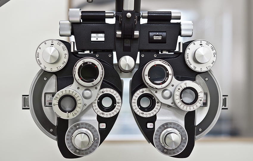 lenti, oftalmologia, strumenti di misurazione Sfondo HD