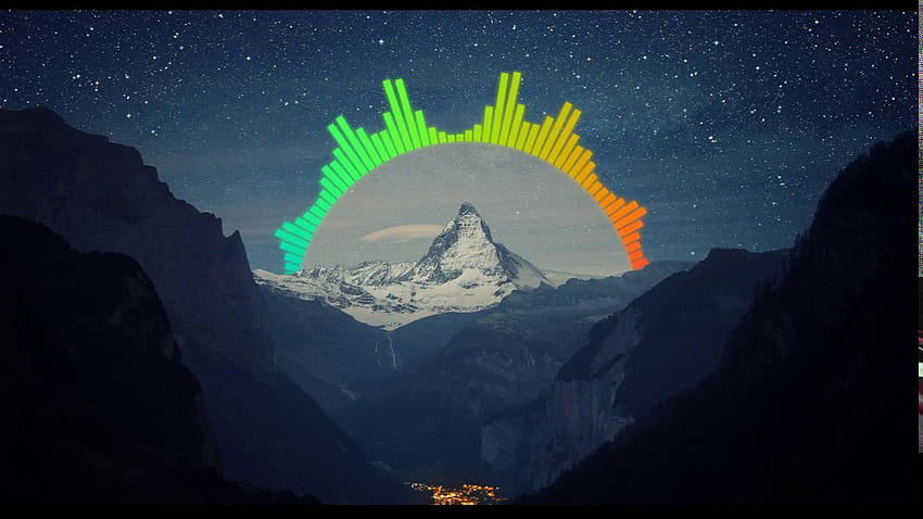 Visualizer Audio Mesin, Responsif Audio Wallpaper HD