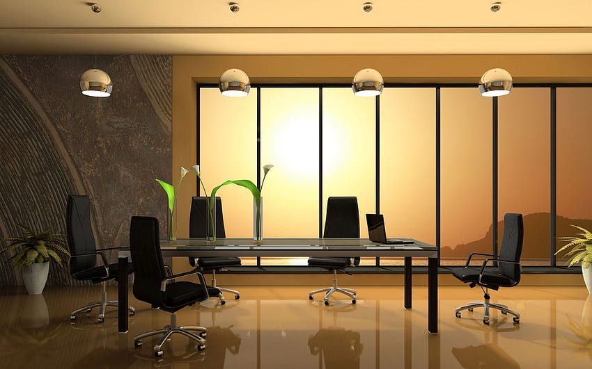 Office background wallpaper vector free download