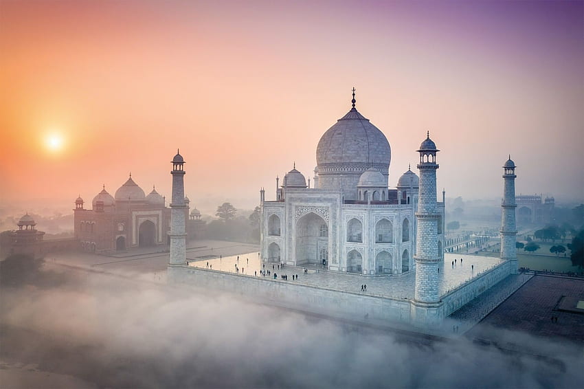 L'amour d'un mari a construit le Taj Mahal, mais lui a coûté un empire. National Geographic, Empire moghol Fond d'écran HD