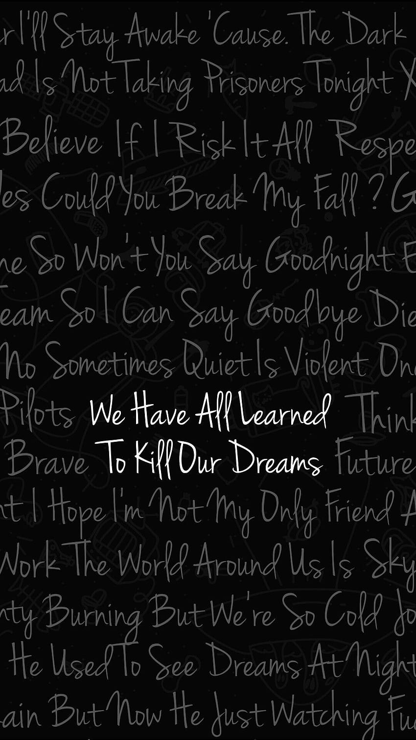 100+ Twenty One Pilots Quotes & Song Lyrics From Their New Album, 'Scaled  And Icy
